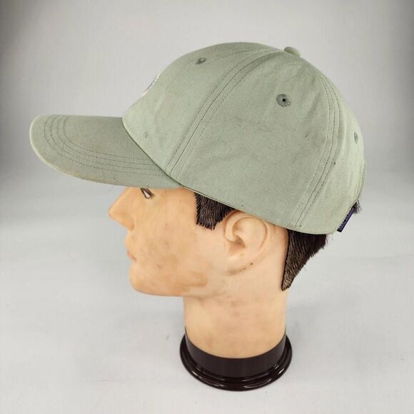 Patagonia Fitz Roy Icon Trad Cap Adjustable Light Green Hats - Picture 5 of 11